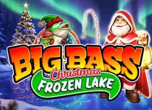 Big Bass Christmas Frozen Lake