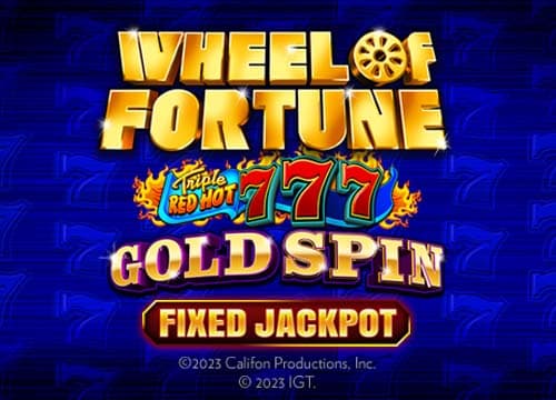 Wheel of Fortune Gold Spin Triple Red Hot 7s