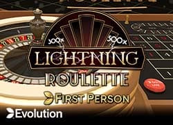 First Person Lightning Roulette - Evolution