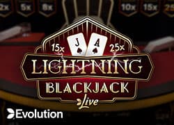 Lightning Blackjack - Evolution